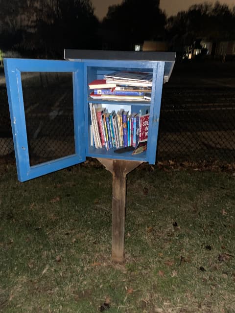 Nottingham elementary library image
