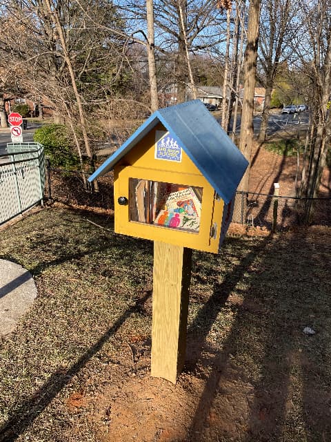 Nottingham ES entrance library image