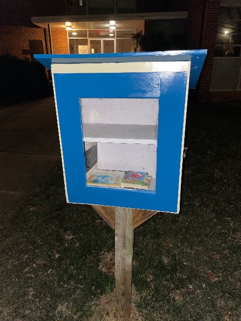 The Village school library image